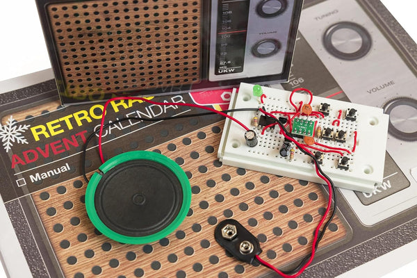 Retro Radio-Advent Calendar Kit
