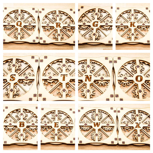 Kinetic Coaster - Alphabet Set