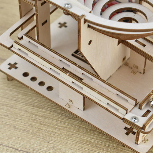 The Cyclotron Marble Run