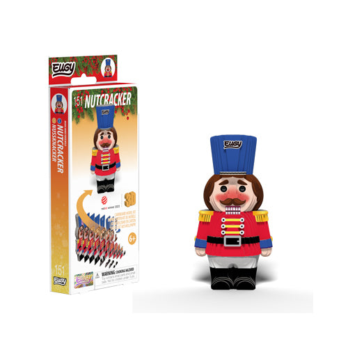 EUGY Nutcracker – Eco Friendly 3D Christmas Model Kit