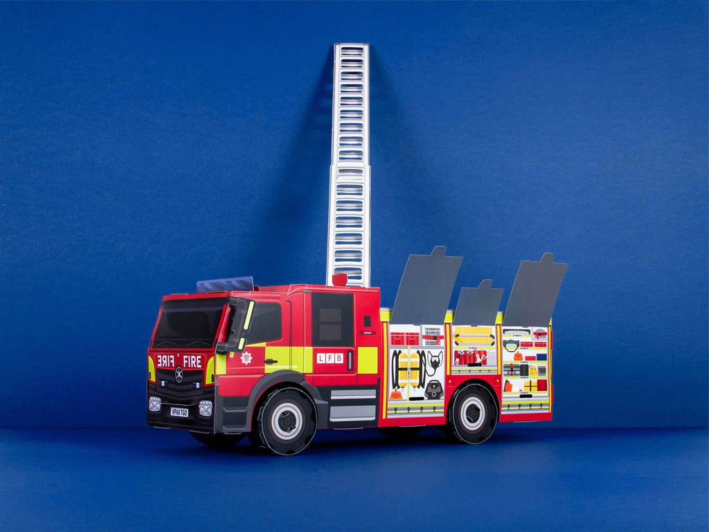Build A Mini Fire Engine Build Your Own Fire Engine – Fun Model Kit | MAD Factory