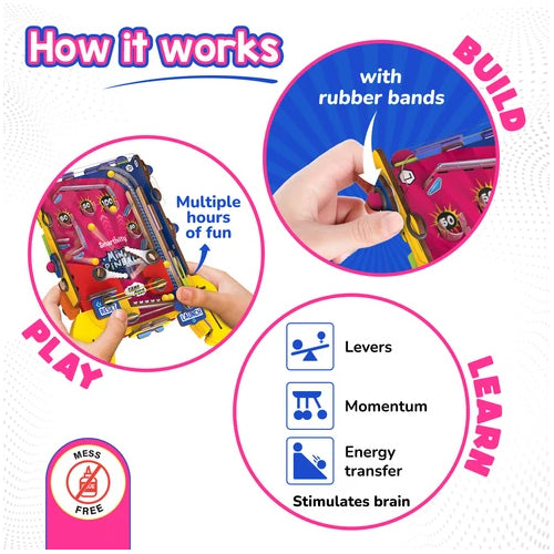 Smartivity Mini Pinball – Build Your Own STEM Game | MAD Factory
