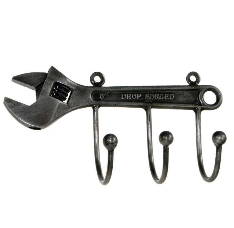 Recycled Spanner Coat Hook - MAD Factory