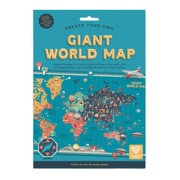 Create Your Own Giant World Map - MAD Factory