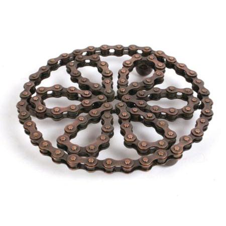 Recycled Bike Chain Trivet - MAD Factory