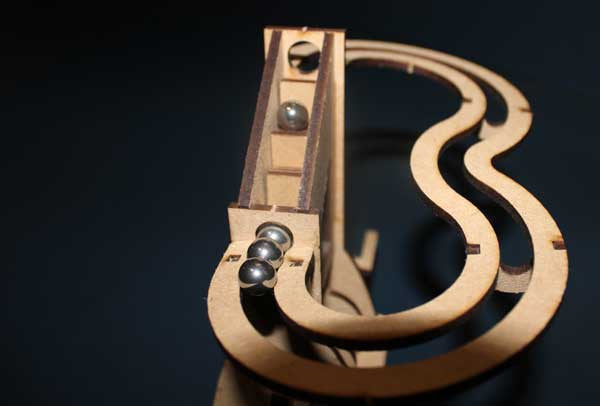 Simple Marble Machine Kit – Build Your Own | The MAD Museum – MAD Factory