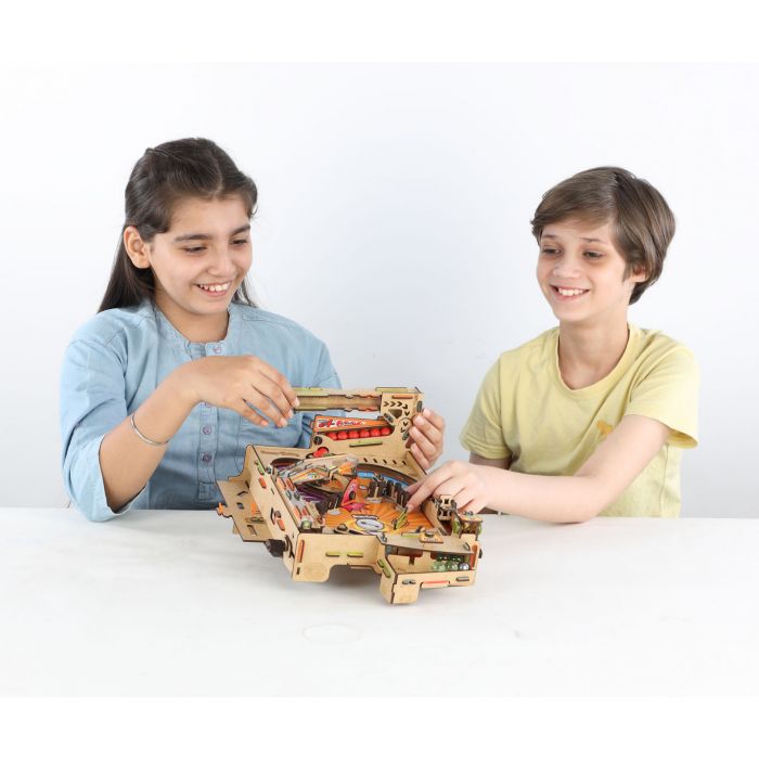 Smartivity Pinball Machine – DIY STEM Kit for Kids | MAD Factory