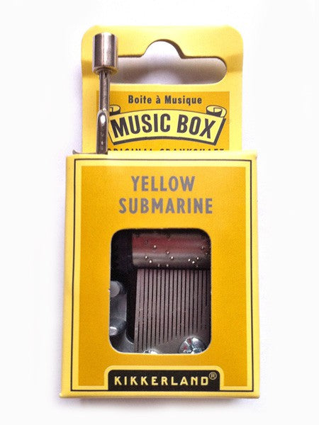 Yellow Submarine Music Box - MAD Factory