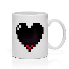 Pixel Heart Morph Mug - MAD Factory